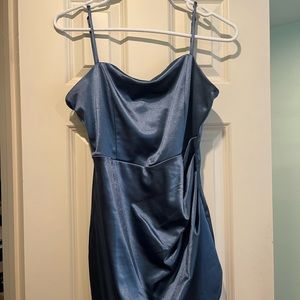 Blue Dillard’s Homecoming Dress